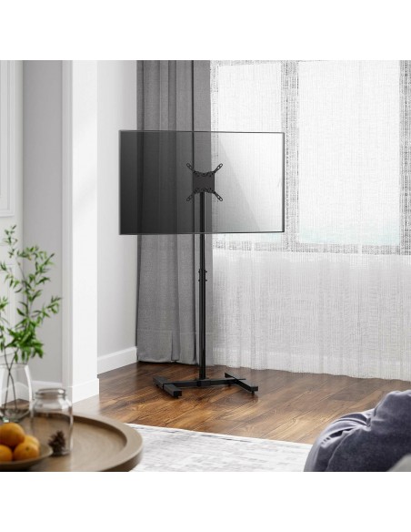 SOPORTE SUELO AISENS INCLINABLE Y EXTENSIBLE PARA TV 20KG DE 13-42 NEGRO SOPORTE SUELO AISENS INCLINABLE Y EXTENSIBLE PARA TV 20KG DE 13-42 NEGRO