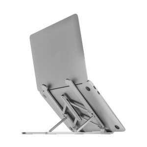 SOPORTE SOBREMESA AISENS AJUSTABLE PARA PORTATIL TABLET PLATA 2
