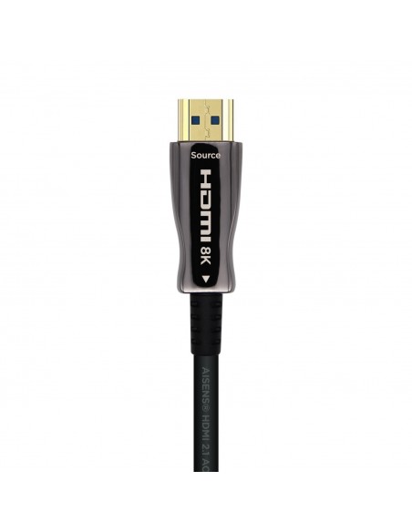 CABLE HDMI AISENS V2.1 OPTICO ACTIVO AOC 8K60HZ M M 20M NEGRO