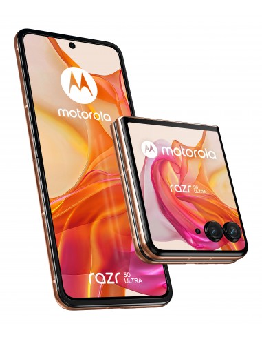 SMARTPHONE MOTOROLA MOTO RAZR 50 ULTRA 12G 512GB PEACH FUZZ