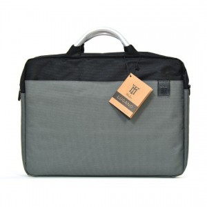 MALETIN MAILLON BUSINESS LUGANO 16" GRAY 2