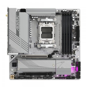 PLACA BASE GIGABYTE B650M A ELITE AX ICE AM5 ATX 4XDDR5 2