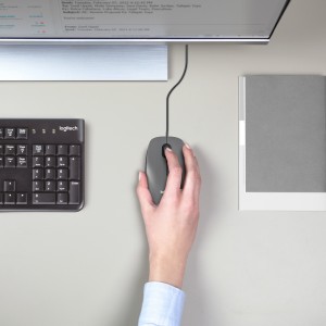 RATON LOGITECH M100 ALAMBRICO NEGRO 2