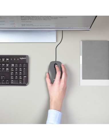 RATON LOGITECH M100 ALAMBRICO NEGRO