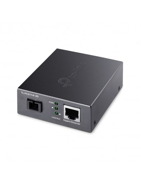 CONVERSOR MEDIOS TP LINK TL-FC311A-20 MONO MODE WDM A SC-RJ45 GIGA 20KM CONVERSOR MEDIOS TP LINK TL-FC311A-20 MONO MODE WDM A SC-RJ45 GIGA 20KM
