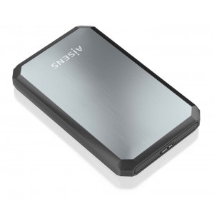 CAJA EXTERNA AISENS 2.5 9.5MM SATA A USB 3.0 USB3.1 GEN1 NEGRA-GRIS