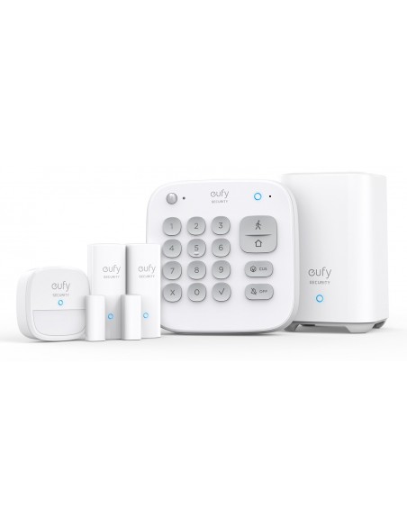 SISTEMA ALARMA EUFY KIT 2x HOMEBASE 2x ENTRY SENSOR 1x KEYPAD 1x MOTION SENSOR SISTEMA ALARMA EUFY KIT 2x HOMEBASE 2x ENTRY SENSOR 1x KEYPAD 1x MOTION SENSOR