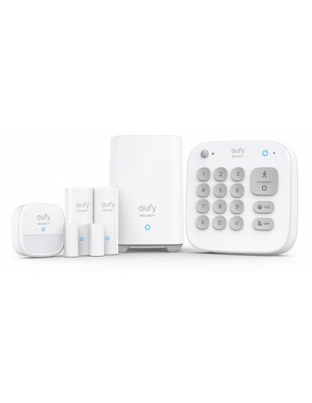SISTEMA ALARMA EUFY KIT 2x HOMEBASE 2x ENTRY SENSOR 1x KEYPAD 1x MOTION SENSOR SISTEMA ALARMA EUFY KIT 2x HOMEBASE 2x ENTRY SENSOR 1x KEYPAD 1x MOTION SENSOR