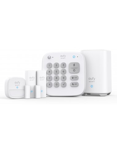 SISTEMA ALARMA EUFY KIT 2x HOMEBASE 2x ENTRY SENSOR 1x KEYPAD 1x MOTION SENSOR SISTEMA ALARMA EUFY KIT 2x HOMEBASE 2x ENTRY SENSOR 1x KEYPAD 1x MOTION SENSOR