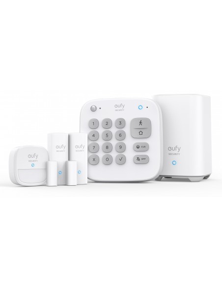 SISTEMA ALARMA EUFY KIT 2x HOMEBASE 2x ENTRY SENSOR 1x KEYPAD 1x MOTION SENSOR SISTEMA ALARMA EUFY KIT 2x HOMEBASE 2x ENTRY SENSOR 1x KEYPAD 1x MOTION SENSOR