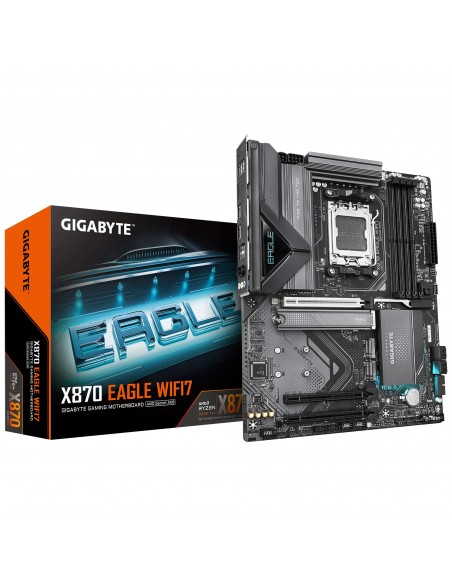 PLACA BASE GIGABYTE X870 EAGLE WIFI7 G10 AM5 ATX 4XDDR5