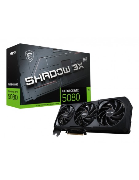 TARJETA GRAFICA MSI RTX 5080 16G SHADOW 3X OC