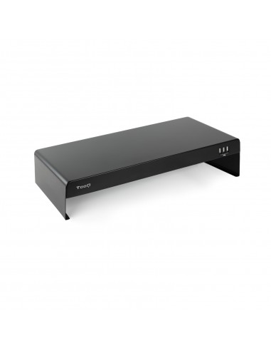 SOPORTE ELEVADOR TOOQ MONITOR PORTATIL CON 3 PUERTOS USB