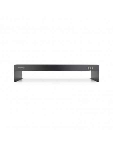 SOPORTE ELEVADOR TOOQ MONITOR PORTATIL CON 3 PUERTOS USB