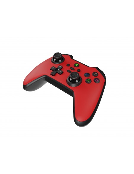 GAMEPAD GENESIS MANGAN 400 WIRELESS (FOR PC SWITCH MOBILE) ROJO