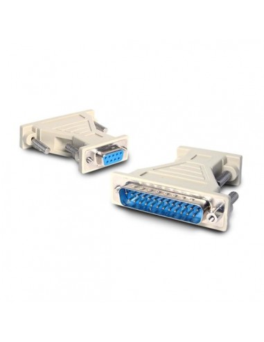 ADAPATDOR SERIE DB9 HEMBRA A SERIE DB25 MACHO