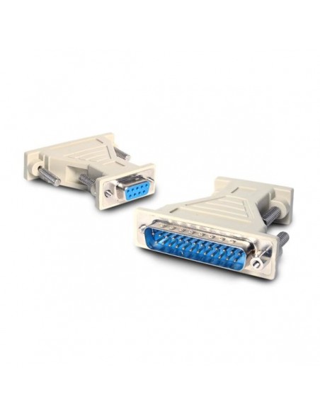 ADAPATDOR SERIE DB9 HEMBRA A SERIE DB25 MACHO