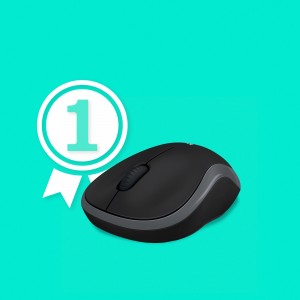 RATON LOGITECH M185 INALAMBRICO GRIS 2