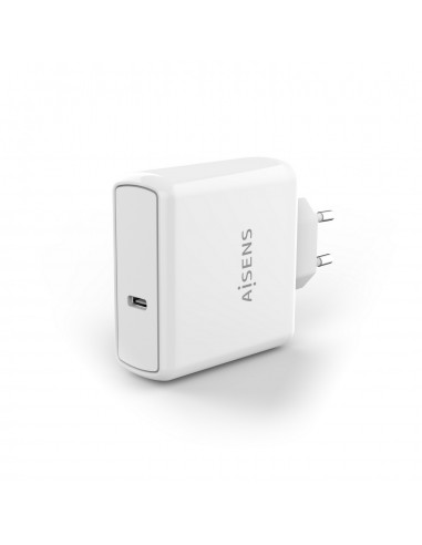 CARGADOR AISENS PD3.0 QC3.0 1 PUERTO 1XUSB-C 60W BLANCO