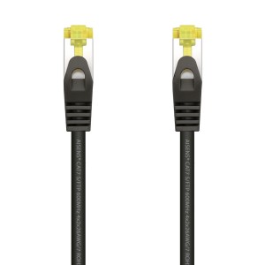 CABLE RED AISENS LATIGUILLO RJ45 LSZH CAT.7 SFTP PIMF 1.0M NEGRO