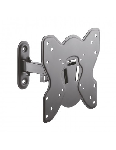 SOPORTE PARED ECO AISENS GIRA E INCLIN MONITOR 25KG 23"-42" NEGRO