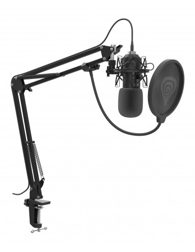 MICROFONO GENESIS RADIUM 400 G2 STUDIO USB CON BRAZO FILTRO POP