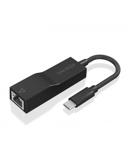 CONVERSOR AISENS USB3.1 GEN1 USB-C A ETHERNET GIGABIT NEGRO 11CM