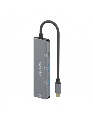 HUB AISENS USB 3.2 GEN1 5G USB-C USB-C M-1XUSB-C H-3XUSB-A H 15CM