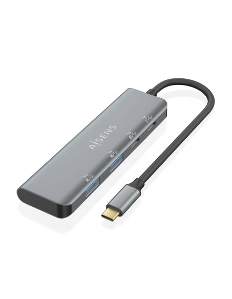 HUB AISENS USB 3.2 GEN1 5G USB-C USB-C M-2XUSB-C H-2XUSB-A H 15CM