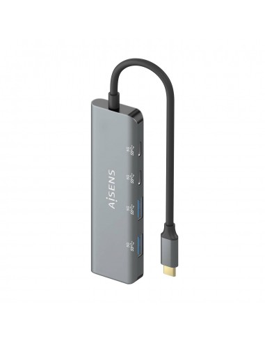 HUB AISENS USB 3.2 GEN1 5G USB-C USB-C M-2XUSB-C H-2XUSB-A H 15CM