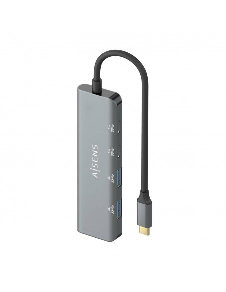 HUB AISENS USB 3.2 GEN1 5G USB-C USB-C M-2XUSB-C H-2XUSB-A H 15CM