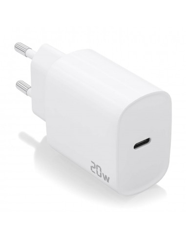 CARGADOR AISENS USB-C PD3.0 1 PUERTO 1XUSB-C 20W BLANCO
