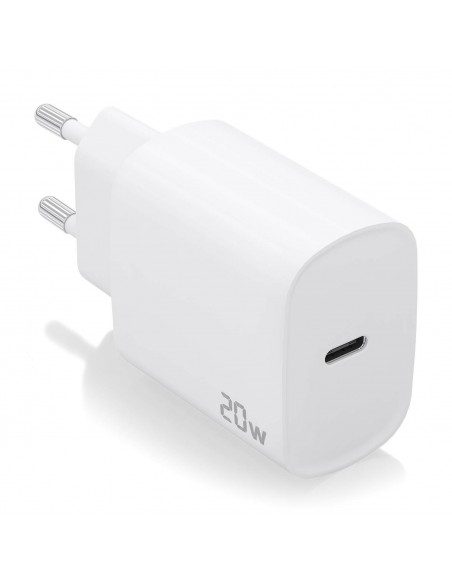CARGADOR AISENS USB-C PD3.0 1 PUERTO 1XUSB-C 20W BLANCO
