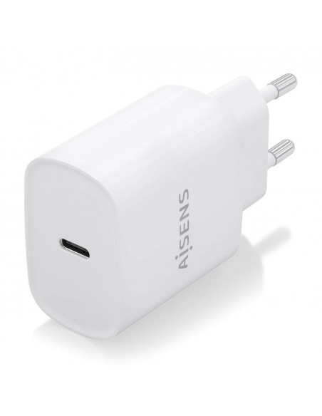 CARGADOR AISENS USB-C PD3.0 1 PUERTO 1XUSB-C 20W BLANCO