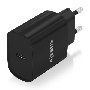 CARGADOR AISENS USB-C PD3.0 1 PUERTO 1XUSB-C 20W NEGRO 2