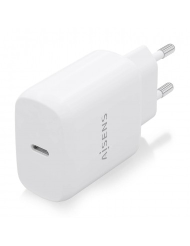 CARGADOR AISENS USB-C PD3.0 1 PUERTO 1XUSB-C 25W BLANCO