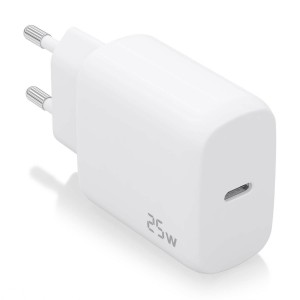 CARGADOR AISENS USB-C PD3.0 1 PUERTO 1XUSB-C 25W BLANCO 2