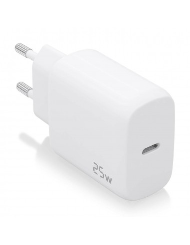 CARGADOR AISENS USB-C PD3.0 1 PUERTO 1XUSB-C 25W BLANCO
