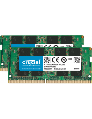 DDR4 SODIMM CRUCIAL 2 X 8GB 3200