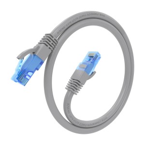 CABLE RED AISENS LATIGUILLO RJ45 CAT.6 UTP AWG26 CCA GRIS 30CM 2