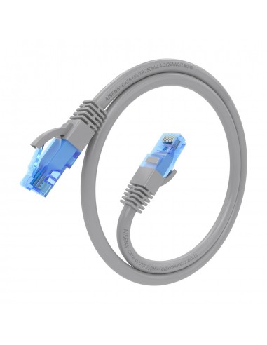 CABLE RED AISENS LATIGUILLO RJ45 CAT.6 UTP AWG26 CCA GRIS 30CM