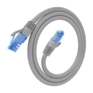 CABLE RED AISENS LATIGUILLO RJ45 CAT.6 UTP AWG26 CCA GRIS 0.75M 2