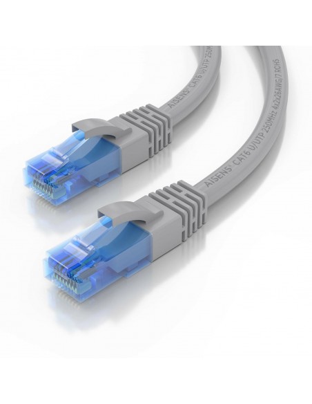 CABLE RED AISENS LATIGUILLO RJ45 CAT.6 UTP AWG26 CCA GRIS 3.0M