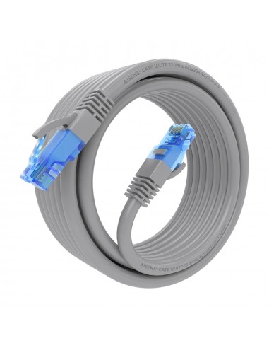 CABLE RED AISENS LATIGUILLO RJ45 CAT.6 UTP AWG26 CCA GRIS 5.0M