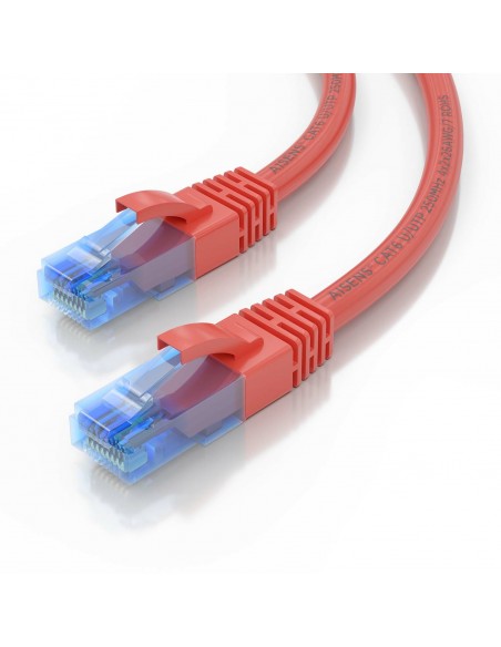 CABLE RED AISENS LATIGUILLO RJ45 CAT.6 UTP AWG26 CCA ROJO 25CM