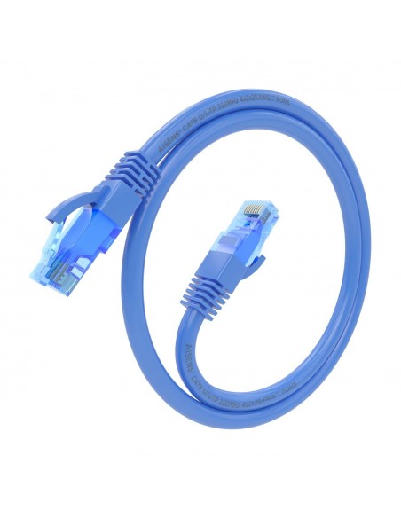 CABLE RED AISENS LATIGUILLO RJ45 CAT.6 UTP AWG26 CCA AZUL 30CM