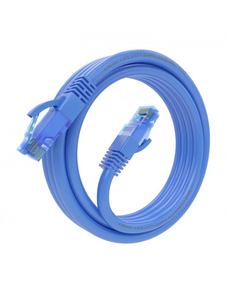 CABLE RED AISENS LATIGUILLO RJ45 CAT.6 UTP AWG26 CCA AZUL 2.0M