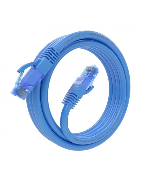 CABLE RED AISENS LATIGUILLO RJ45 CAT.6 UTP AWG26 CCA AZUL 3.0M