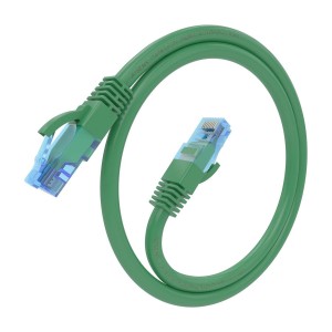 CABLE RED AISENS LATIGUILLO RJ45 CAT.6 UTP AWG26 CCA VERDE 30CM 2