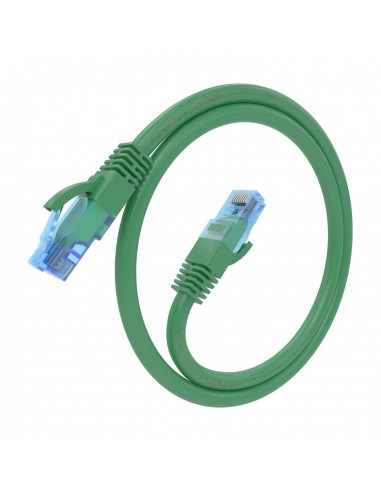 CABLE RED AISENS LATIGUILLO RJ45 CAT.6 UTP AWG26 CCA VERDE 30CM